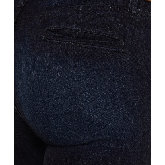 31/11 L CINCH WOMEN'S LYNDEN DARK WASH MID RISE TROUSER STRETCH DENIM JEANS - Picture 4 of 5